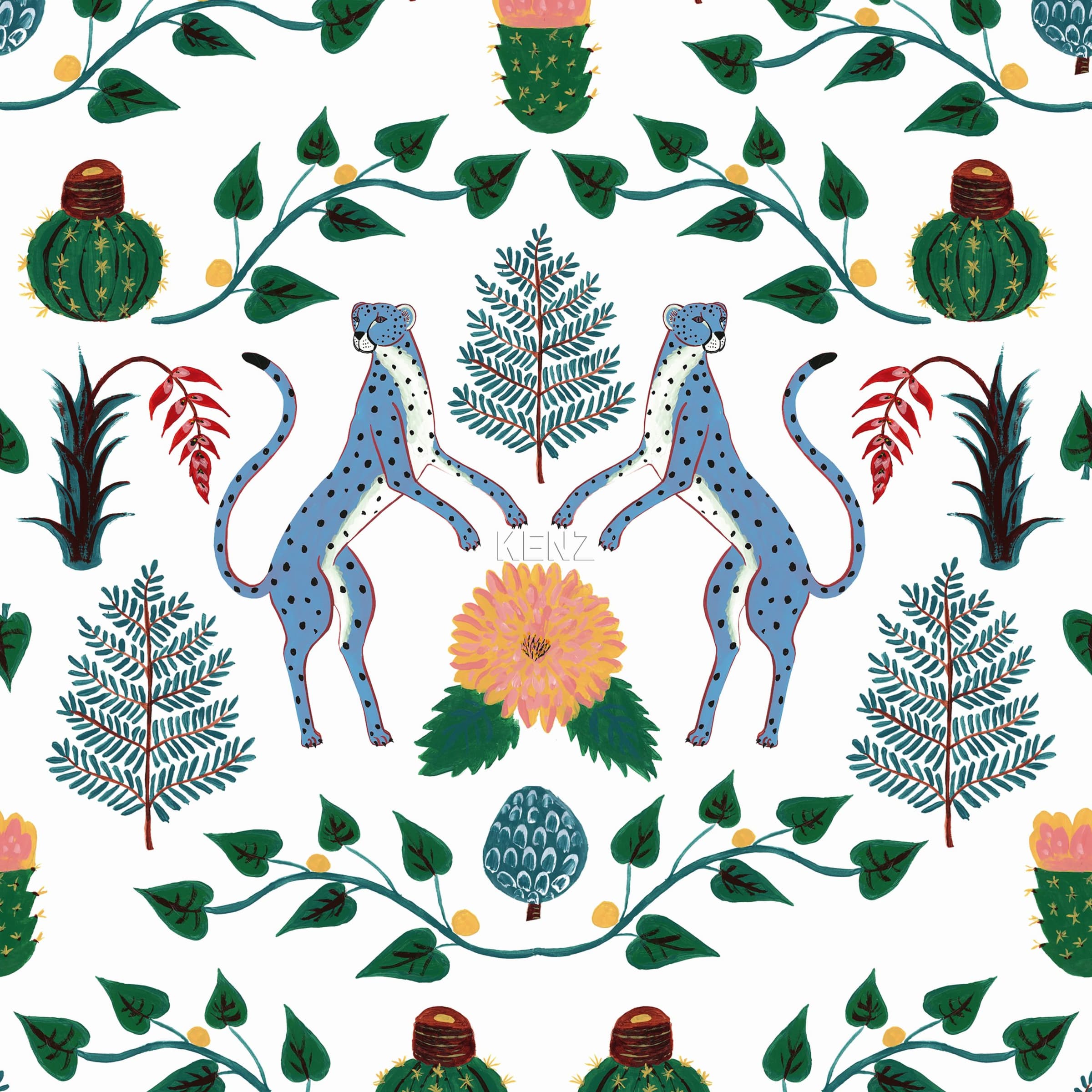 Cheetahs Azul