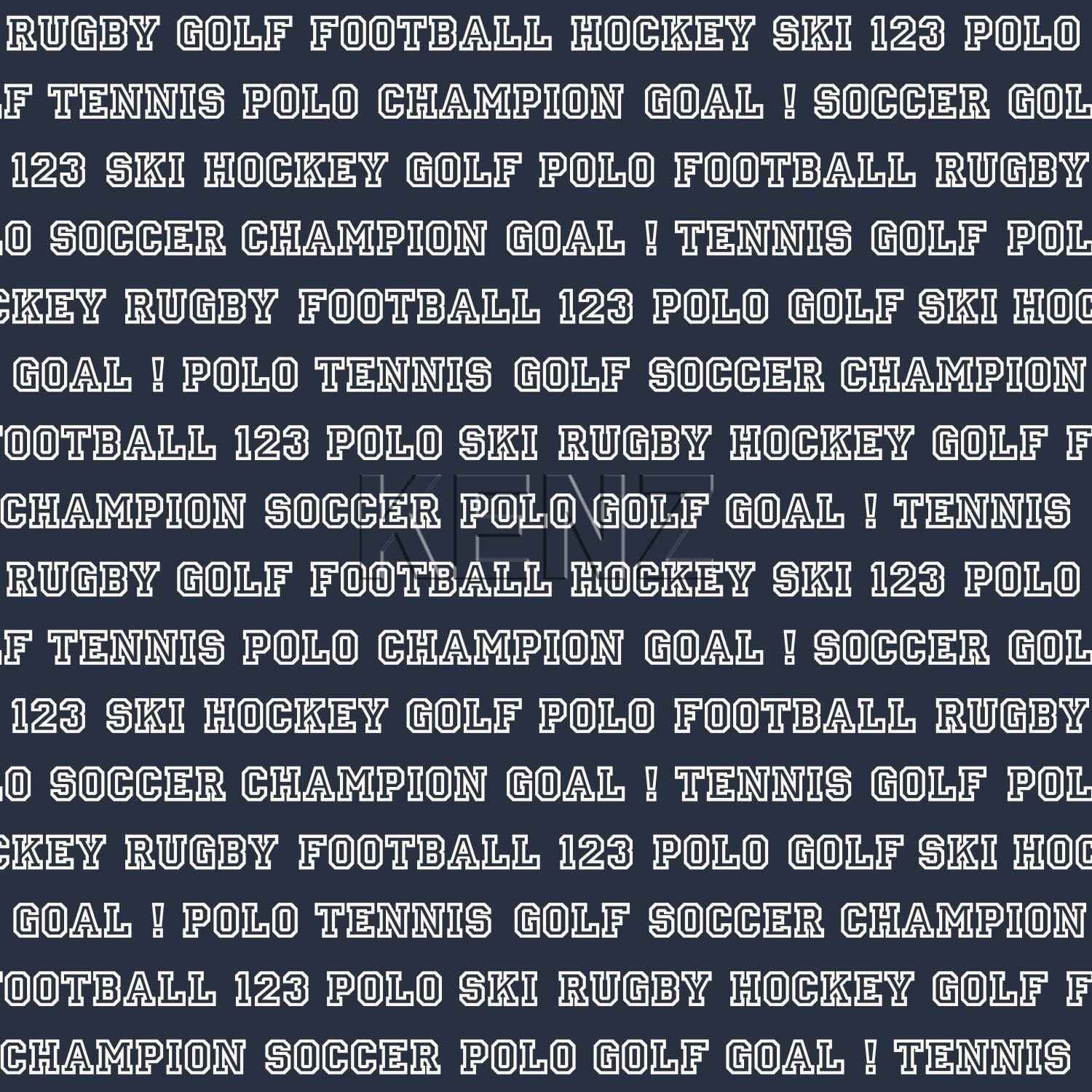 wallpaper sports texts navy blue 115623