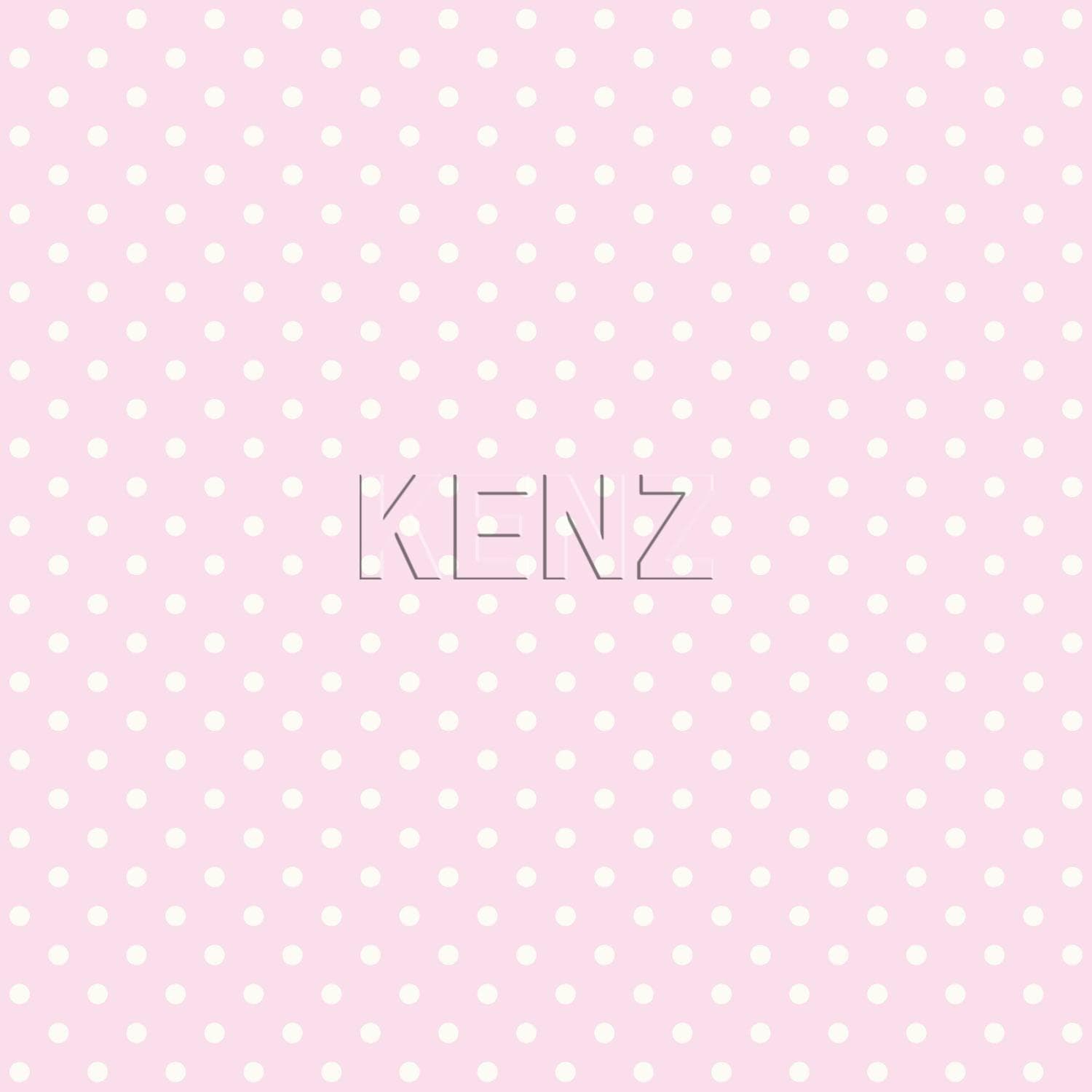 wallpaper small dots soft pink and white 115846