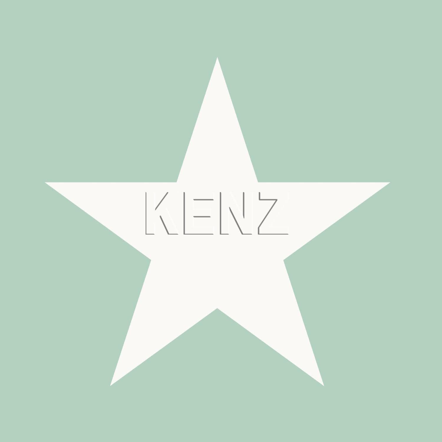 wallpaper stars mint green 128701