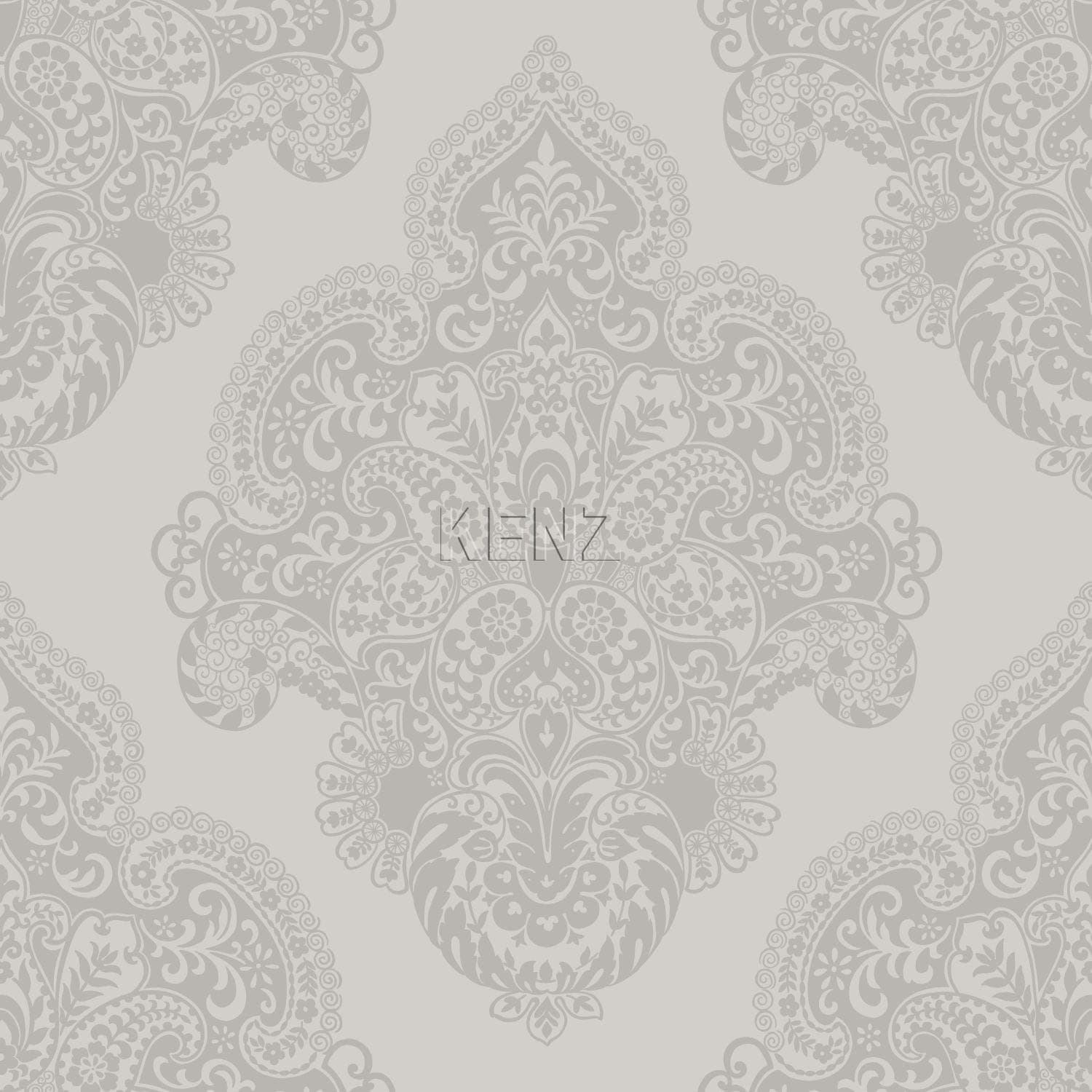 wallpaper ornaments taupe 345915