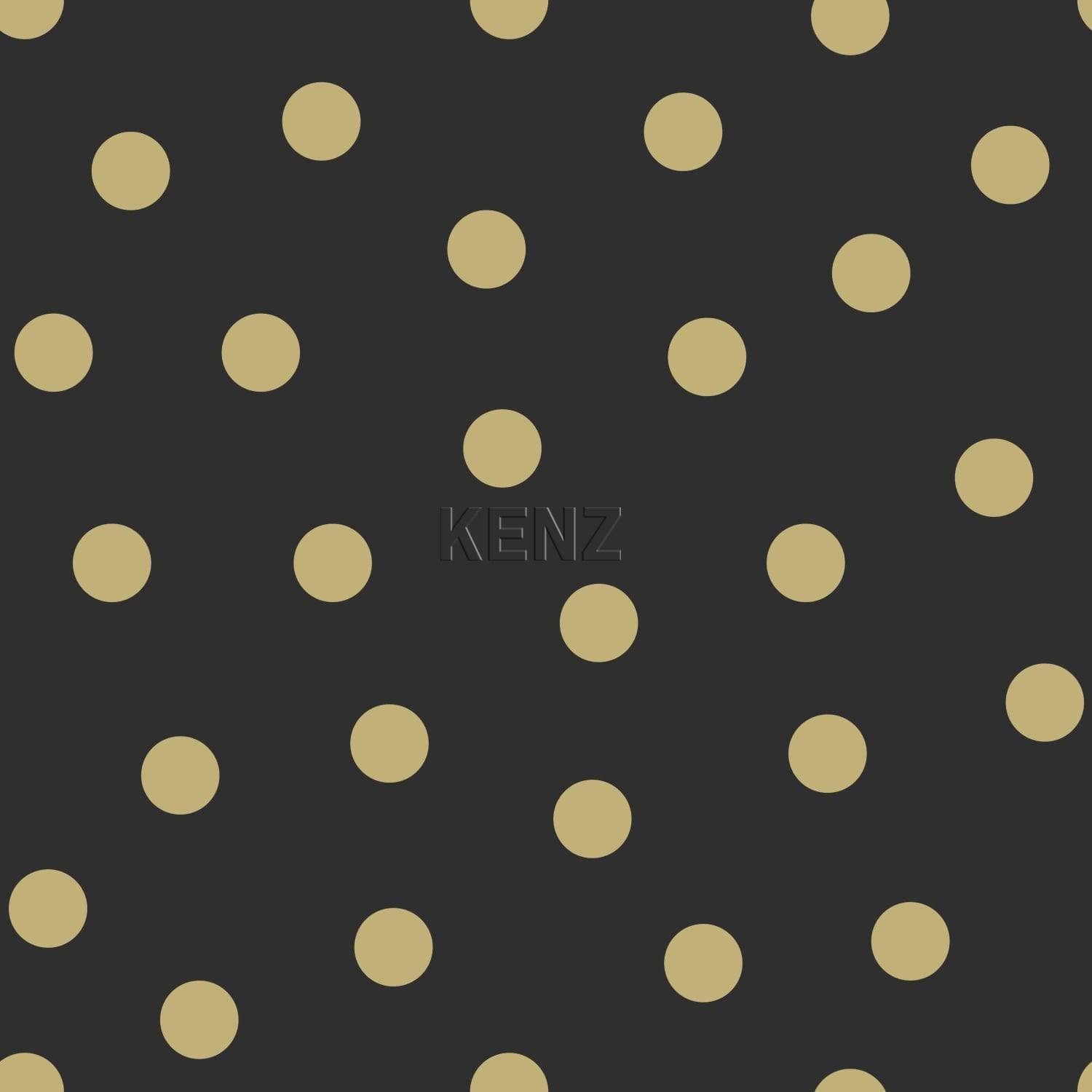 wallpaper small dots black and gold 347676
