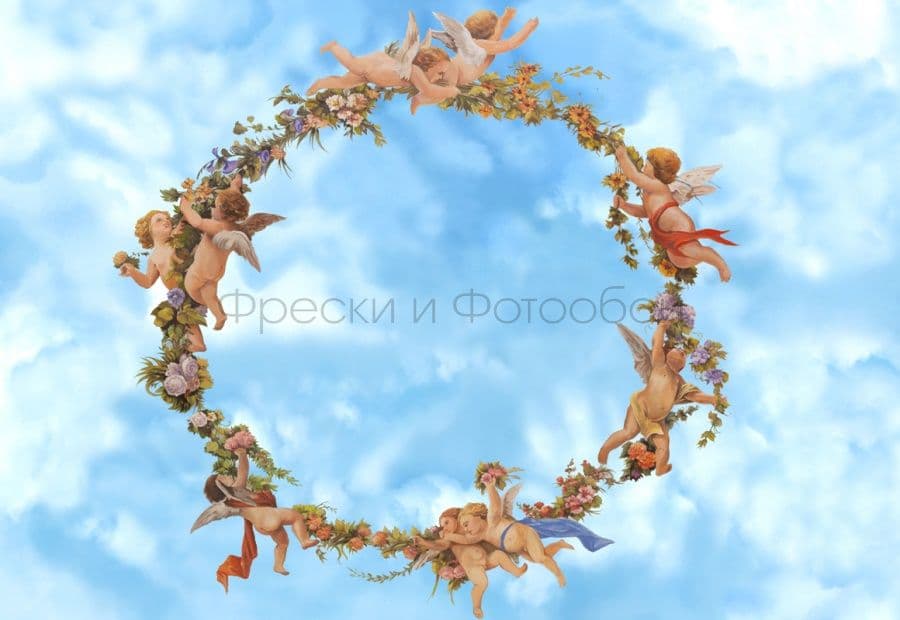 Angels With Flowers