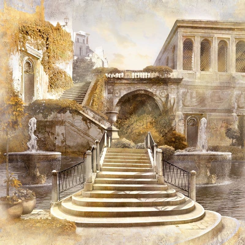 Stair Driving To A Palace