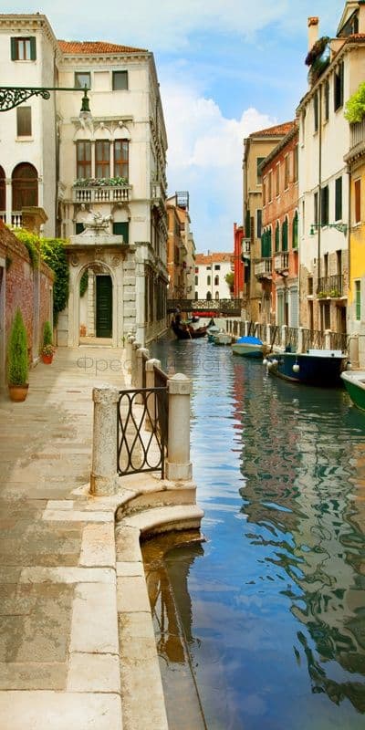 Street With A Canal