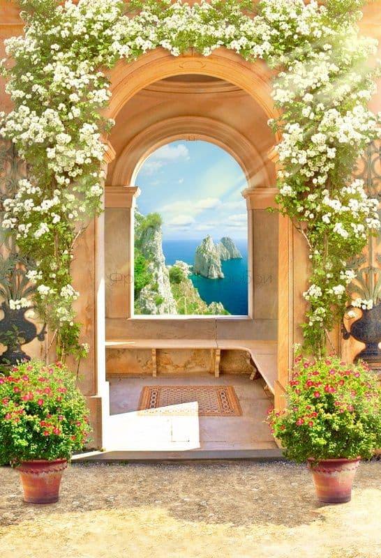 Arch With Flowers