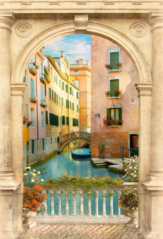 Arch With A View To Venice