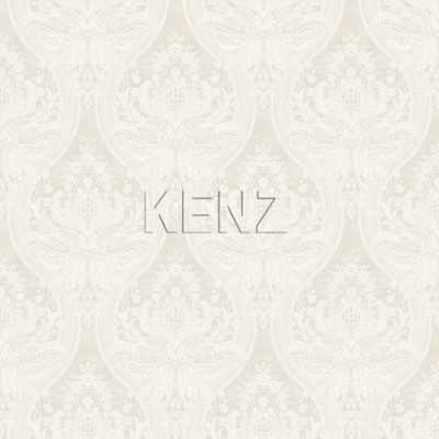 wallpaper baroque print beige 127603